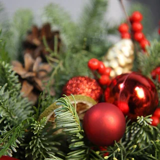 Зимняя композиция Санта Клаус M