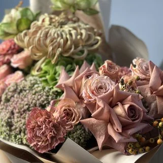 Сборный букет Сэптемпбер L