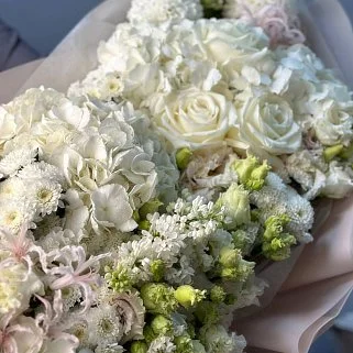 Сборный букет Жемчуг