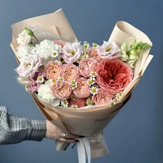 Сборный букет Тёплое лето M