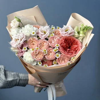 Сборный букет Тёплое лето M