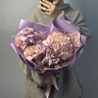 Сборный букет Пурпур