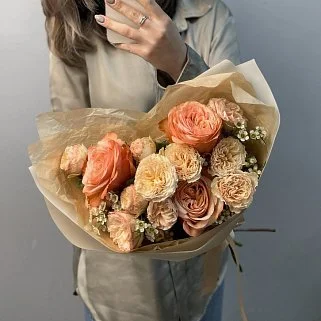 Дуо-букет роз Kahala и Trendsetter S