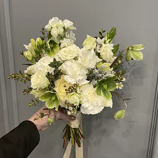 Свадебный букет невесты Лесная нимфа