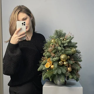 Золотая ёлочка