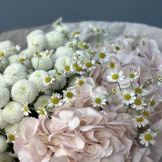 Сборный букет Цветочная поляна М