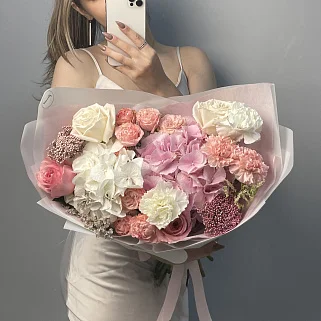 Сборный букет Панна Котта