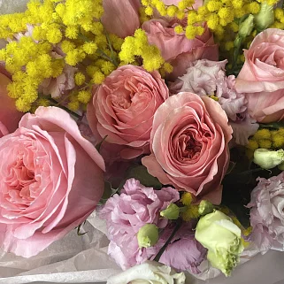 Сборный букет Теплый май