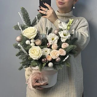 Зимняя композиция Сноуфлейк M