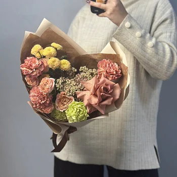 Сборный букет Сэптемпбер S