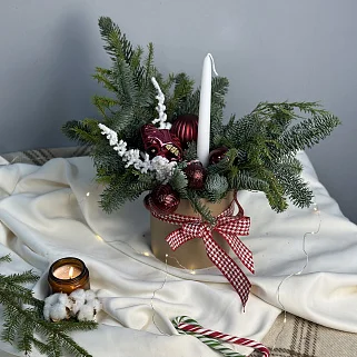 Зимняя композиция Глинтвейн M