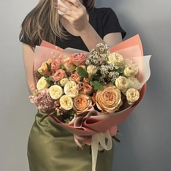 Сборный букет Медовый