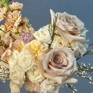 Свадебный букет невесты Айвори