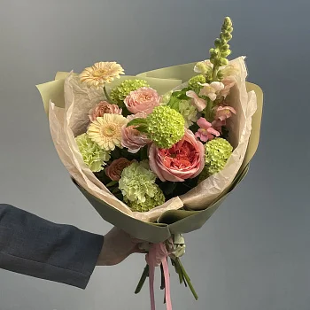 Сборный букет Тропический сад S