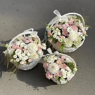 Цветочная корзина Сентябрь S