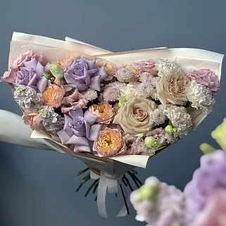 Сборный букет Акварельный L