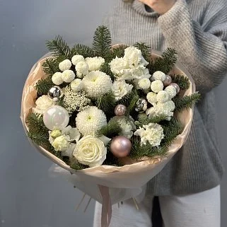 Зимний букет Зефир L