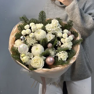 Зимний букет Зефир L
