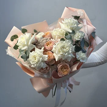 Сборный букет Сладкое облако M