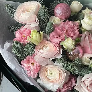 Зимний букет Зефир L