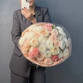 Сборный букет Сладкая вата M