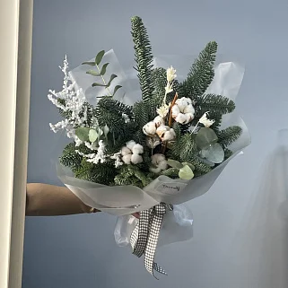 Зимний букет Снежинка