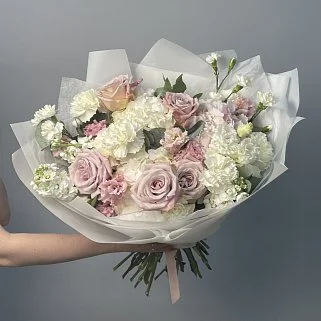 Сборный букет Маршмеллоу L