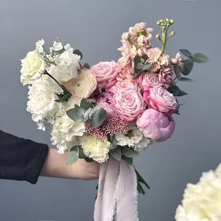 Свадебный букет невесты Пурпур