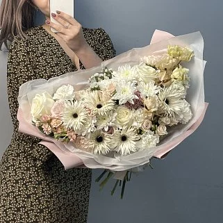 Сборный букет Нежная осень L