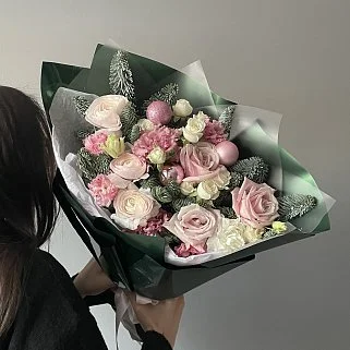 Зимний букет Зефир L