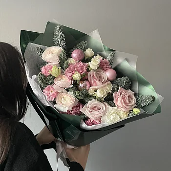 Зимний букет Зефир L