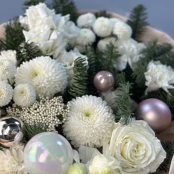 Зимний букет Зефир L