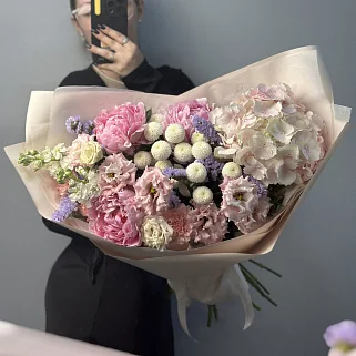 Сборный букет Закат у моря L