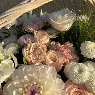 Цветочная корзина Сентябрь S