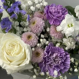 Сборный букет Лиловый S