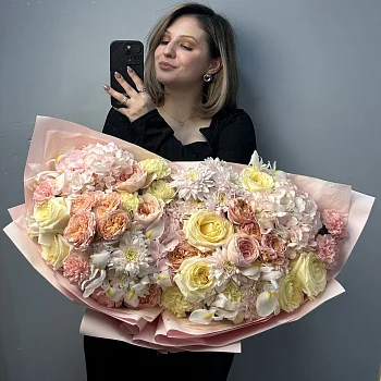 Сборный букет Весеннее солнце