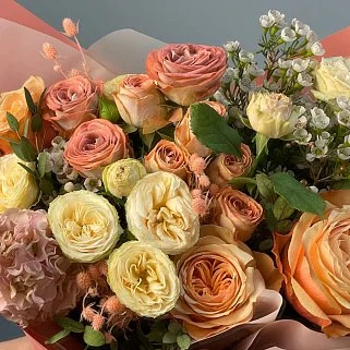 Сборный букет Медовый