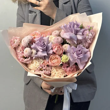 Сборный букет Акварельный M