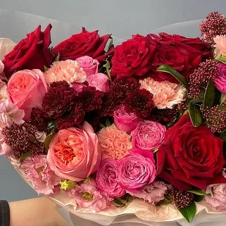 Сборный букет Би май валентайн L