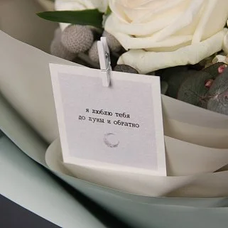 Открытка "До луны и обратно"