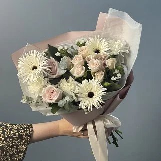 Сборный букет Нежная осень S