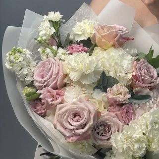 Сборный букет Маршмеллоу L