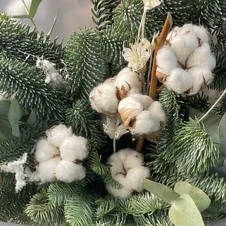 Зимний букет Снежинка