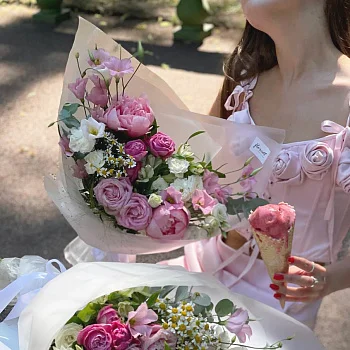 Сборный букет Летний сад M