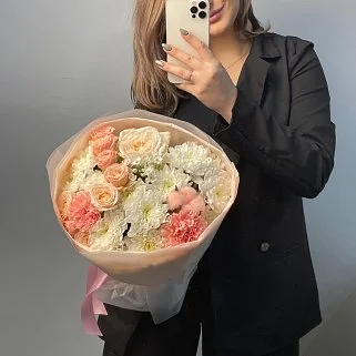 Сборный букет Сладкая вата S