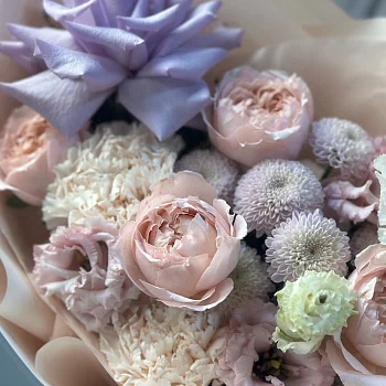 Сборный букет Акварельный S