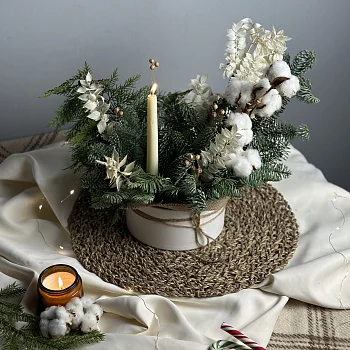 Зимняя коробочка Вечер у камина S