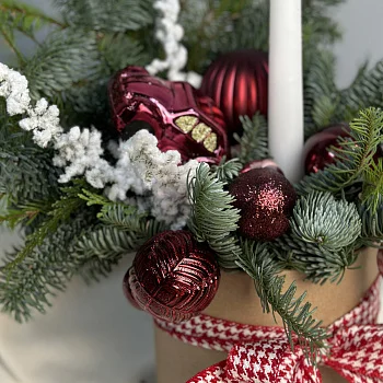 Зимняя композиция Глинтвейн M