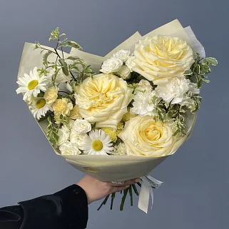 Сборный букет Ромашковое поле