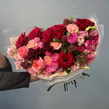 Сборный букет Би май валентайн L